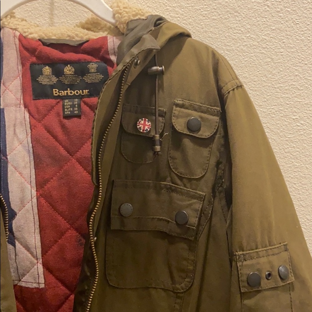 Vintage Unique British Barbour Coat